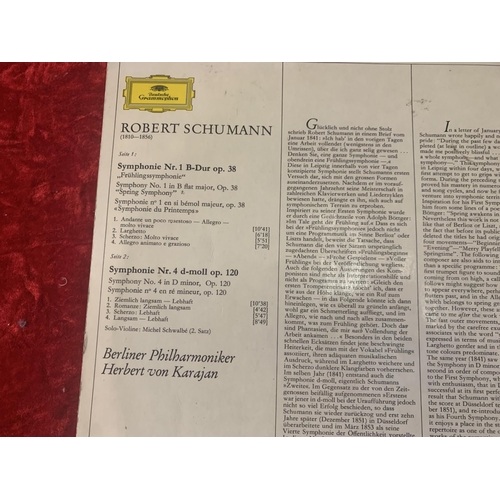 740 - Herbert Von Karajan and Berliner Philharmonic - Schumann Spring - Deutsch Grammophone