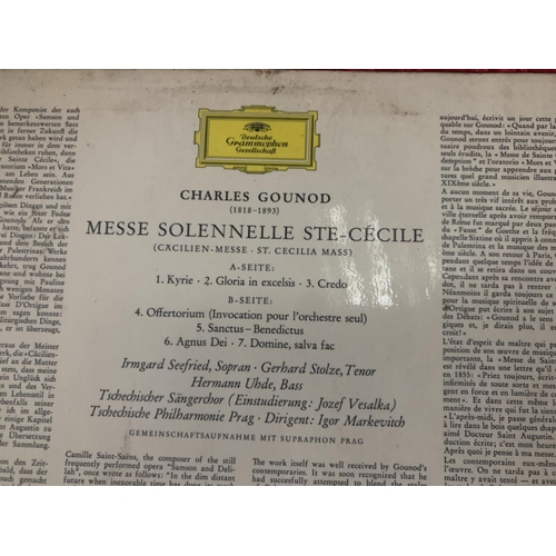 759 - Gounod - Messe Solenelle Ste.Cecile - Deutsch Grammaphon