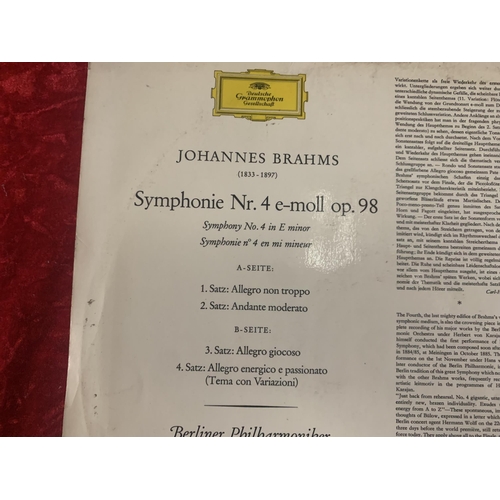 760 - Herbert von Karajan and Berliner Philharmoniker - Brahms Symphonie 4 - Deutsche Grammaphon