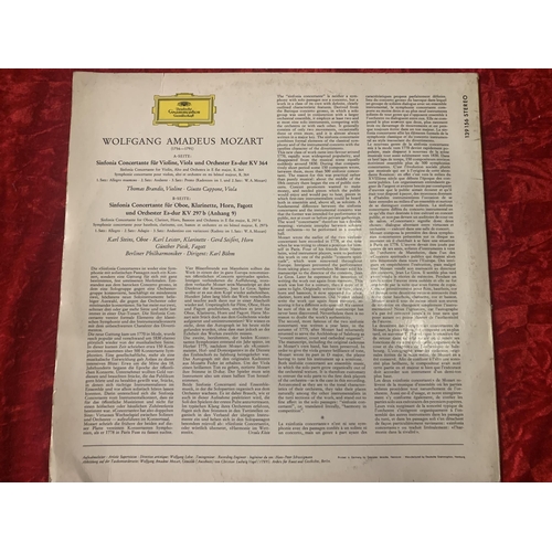 761 - Kar Bohn ad Berliner Philharmoniker - Mozrt Sinfonie Concertanti - Deutsche Grammaphon