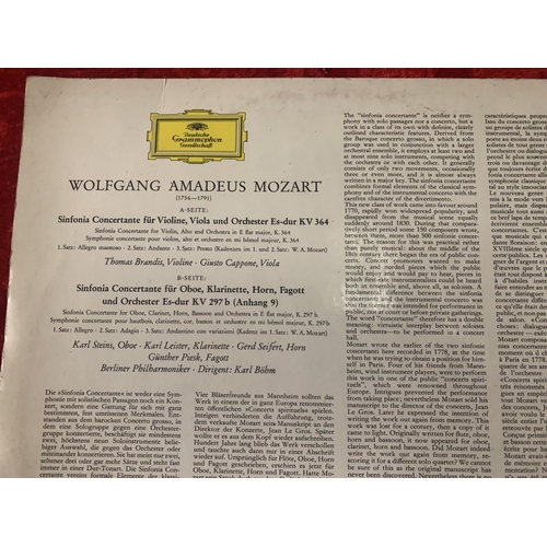 761 - Kar Bohn ad Berliner Philharmoniker - Mozrt Sinfonie Concertanti - Deutsche Grammaphon