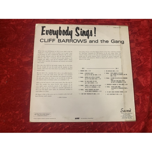 786 - Cliff Barrows and the Gang - Everybody Sings! - Sacred