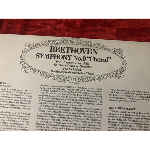 821 - Charles Munch and Boston Symphony - Beethoven Symphony 9 - Pickwick