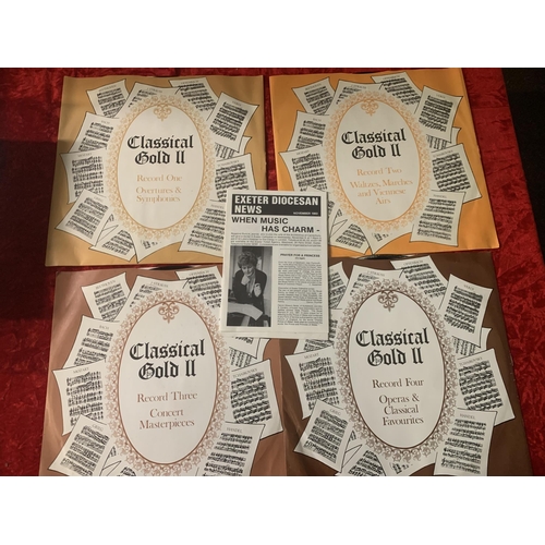 827 - Classical Gold II The Royal Phlharmonic Orchestra (set of 4)- 1978 - Ronco