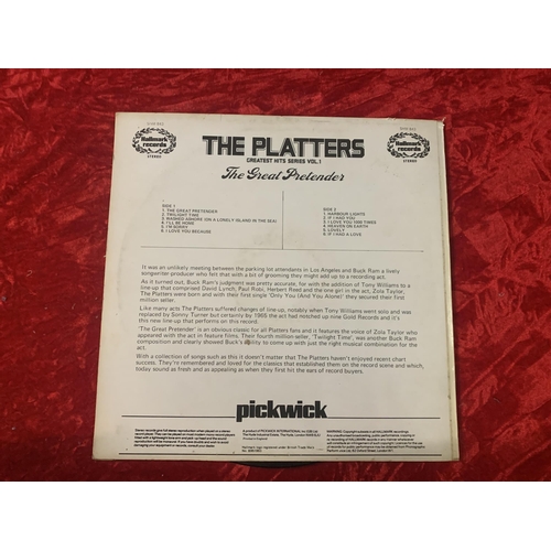 836 - The Platters - The Great Pretender Greatest hit series vol 1 - pickwick