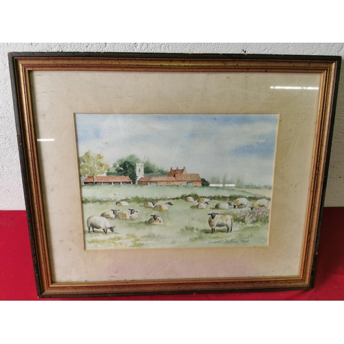 194 - Country Watercolour by Clough