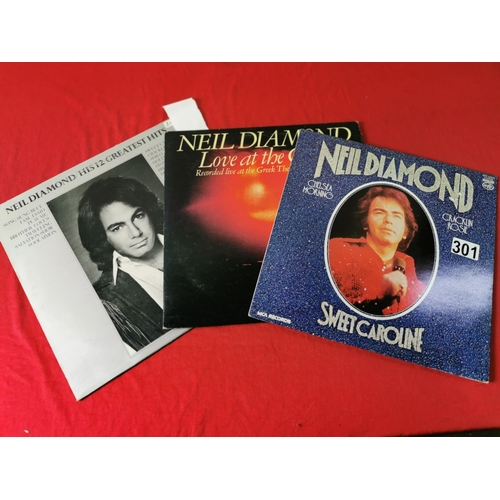 301 - 5 x Neil Diamond Records