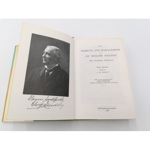 329 - Hardback, 'The Working and Management of an English Railway' by Sir George Findlay, 6th edition revi... 