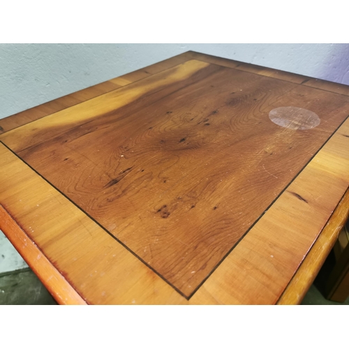 281 - A pair of reproduction coffee tables