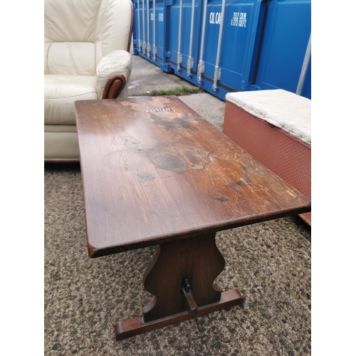 61 - Farmhouse Kitchen table. Dimensions: 1'7x3'0x1'6