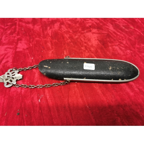 254 - Clip on belt Glasses/knife case.