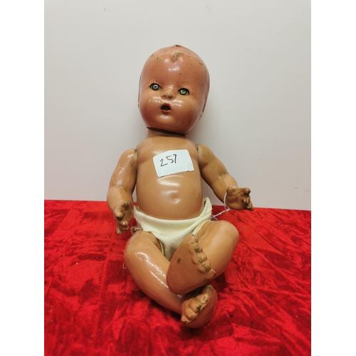 257 - Antique pedigree doll.