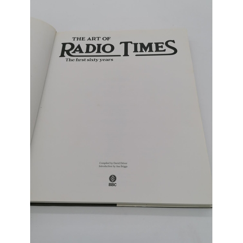 500 - Hardback, 'The Art of Radio Times - the First 60 Years', compiled by David Driver. Bound in dark bro... 