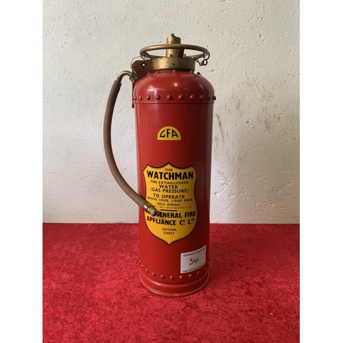 534 - Old Fire Extinguisher - 