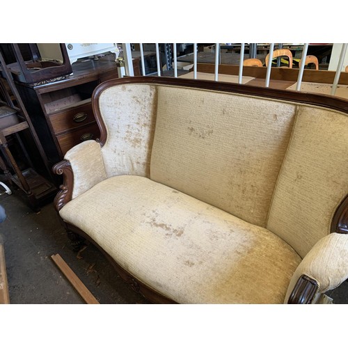 189 - Magnificent Edwardian Sofa with lovely detail - very stylish