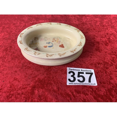 357 - Royal Doulton 'Bunnikins' Pet Bowl