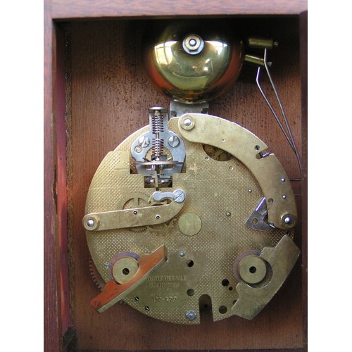 286 - Superb 'Tempus Fugit' mantle clock ... beautiful and delicate 'chime'. Franz Hermle 79.  7 day. Keep... 