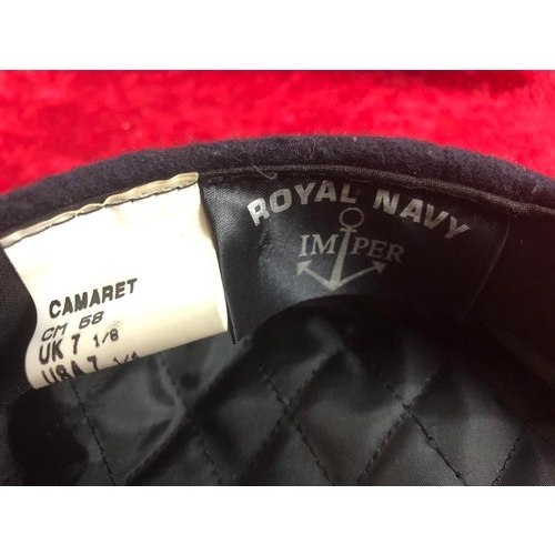 248 - Royal Navy Imper Camaret Breton cap, UK sixe 7 1/8, good condition