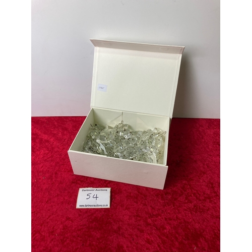 54 - Quantity of Chandelier Drops in white box