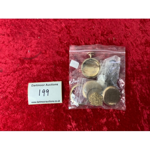 199 - Selection of Pocket Watch Cases