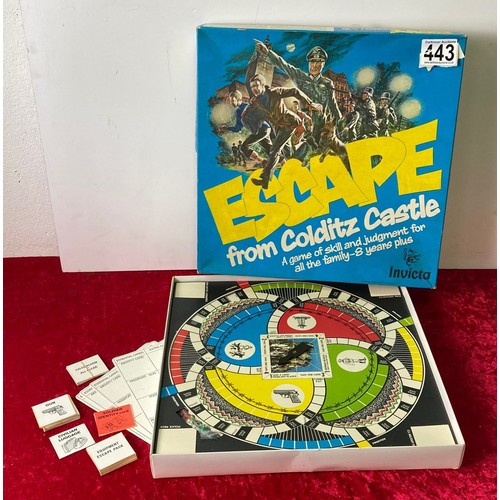 443 - Vintage 1970's edition 'Escape from Colditz Castle' board game