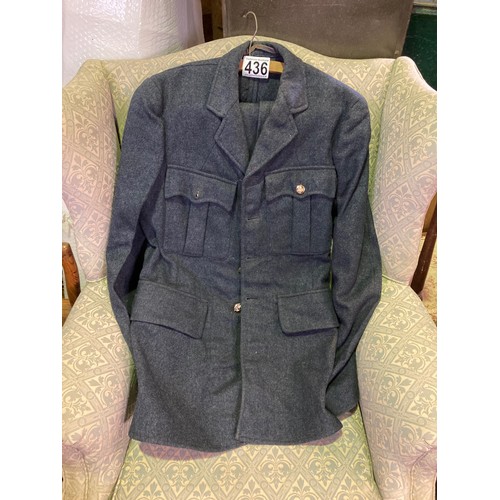 436 - RAF Service Dress uniform, 1959, Size 13, jacket and trousers