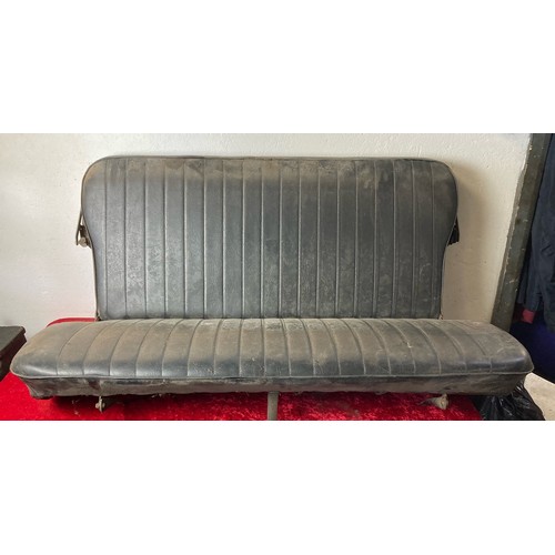 442 - Vintage rear car seat - would look great in the garden!