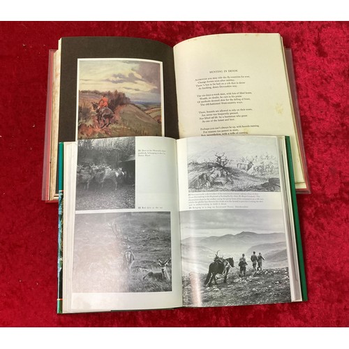 168 - Hunting and Stalking Deer Through the Ages, hardback with dustjacket 1980 1st Edition + Somewhere in... 