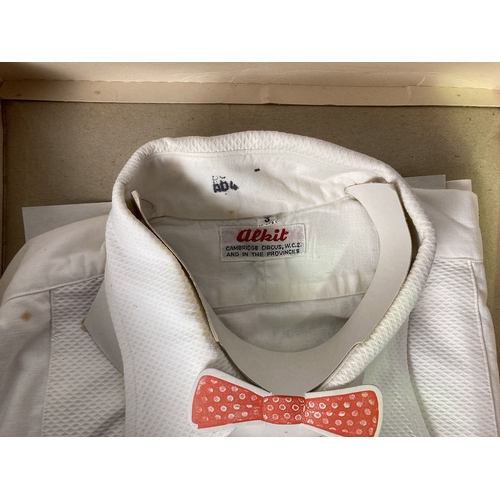 415 - A vintage Alkit dress shirt unused but with some marks size 15 to 15 and a half in a vintage shirt b... 