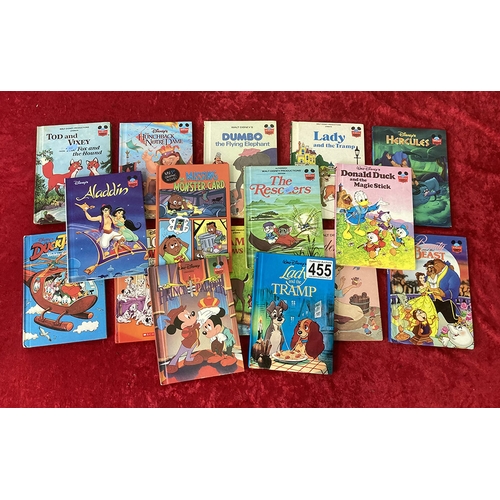 455 - A selection of Walt Disney books