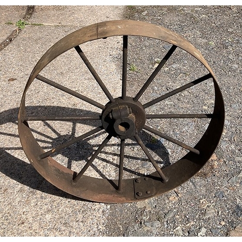 27 - Iron wheel - approx 36