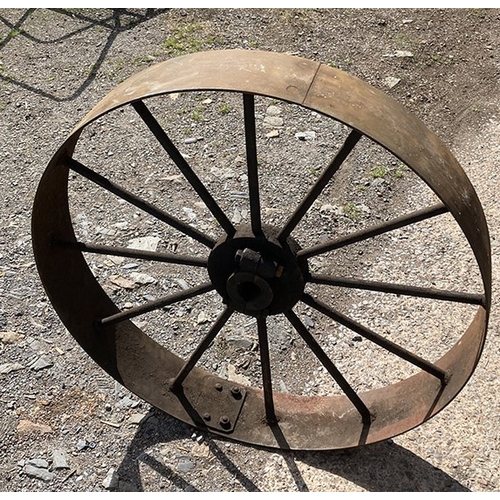 27 - Iron wheel - approx 36