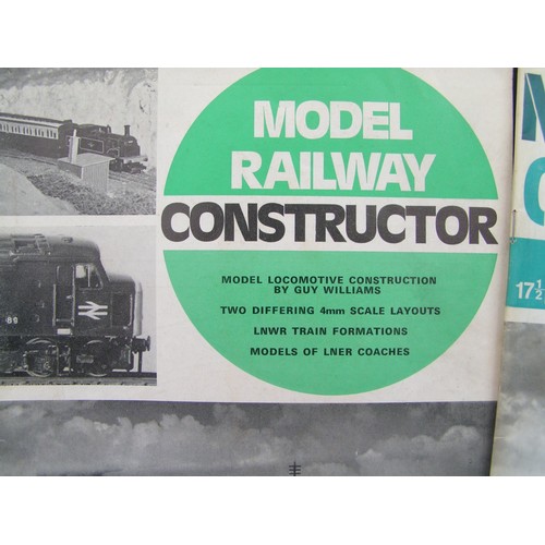 262 - Vintage Railway Magazines 5 x Railway Constructors 4 x Railway Modeller