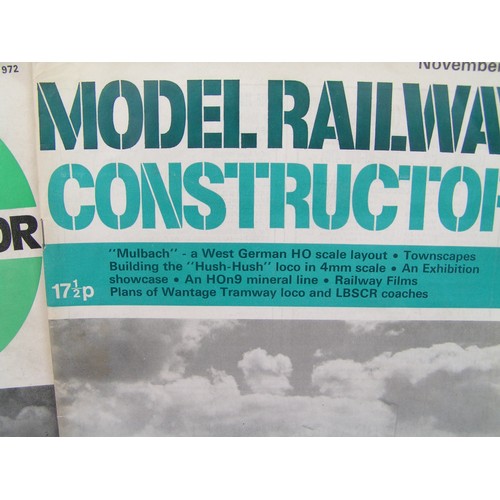 262 - Vintage Railway Magazines 5 x Railway Constructors 4 x Railway Modeller