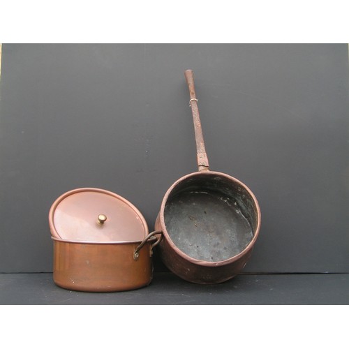 275 - Copper pot and pan