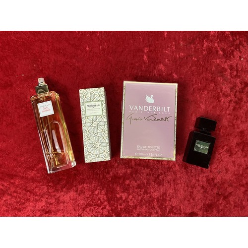 406 - A collection of perfumes including Van der Bilt, Elizabeth Arden (1 brand new and sealed)