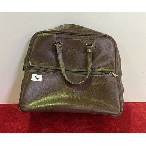 14 - Vintage Leatherette Bag