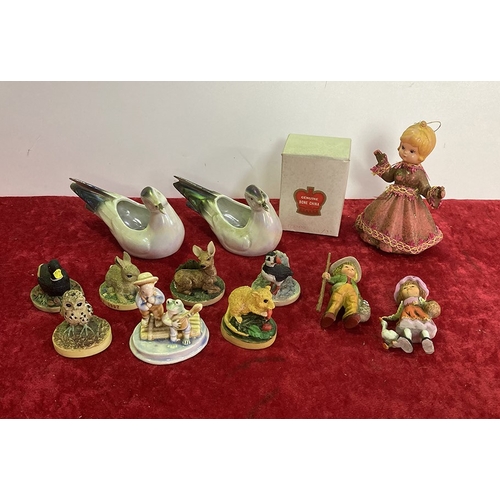 19 - Collectible ornaments including Tetley Tea animals