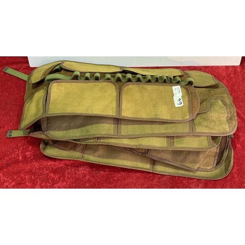 64 - 6 Canvas Shooting Bags