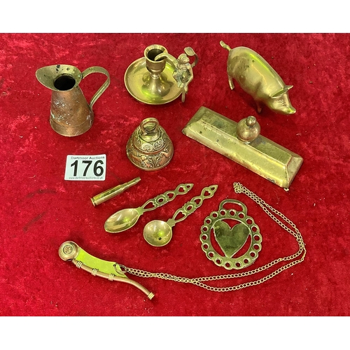 176 - Collection of Brass Items