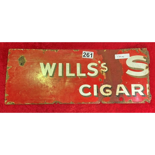 261 - Wills Cigars Sign