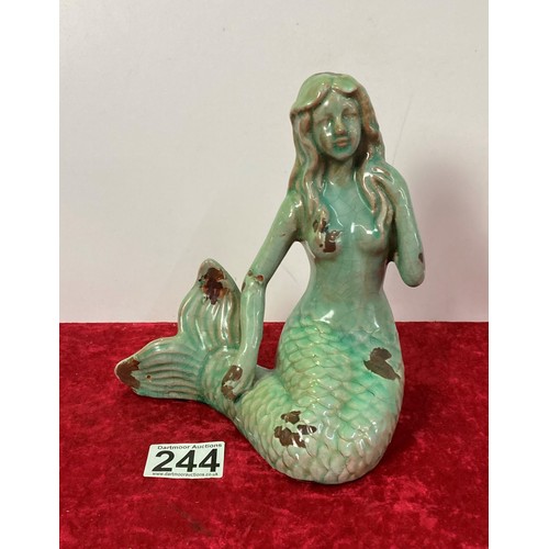 244 - Mermaid Sculpture (approx 9