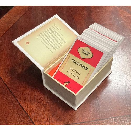 373 - Box of Penguin book cover postcards