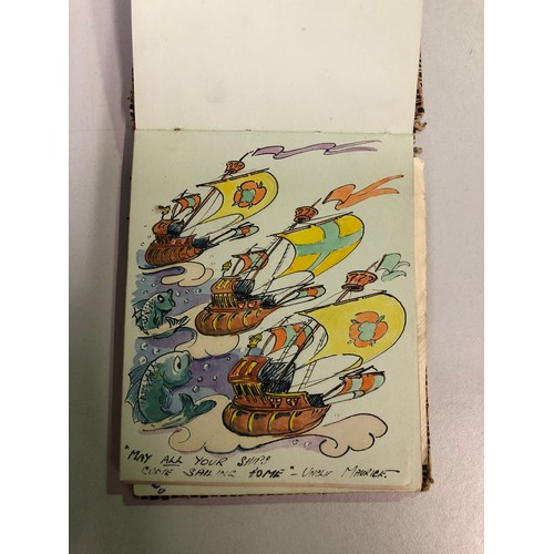 344 - 1950's autograph book