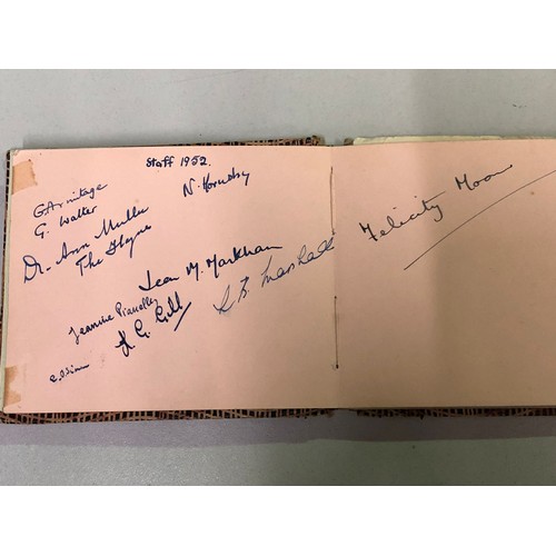 344 - 1950's autograph book