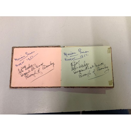 344 - 1950's autograph book