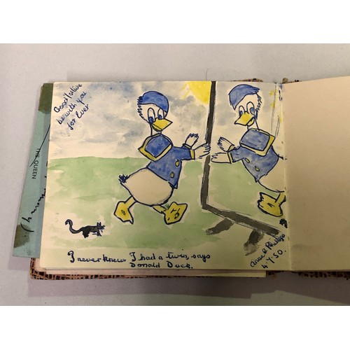 344 - 1950's autograph book