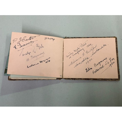 344 - 1950's autograph book