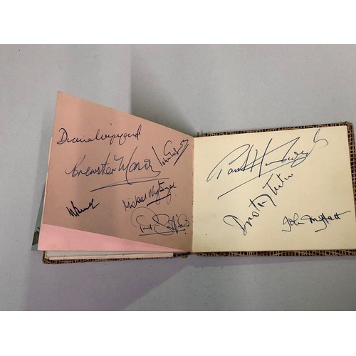 344 - 1950's autograph book