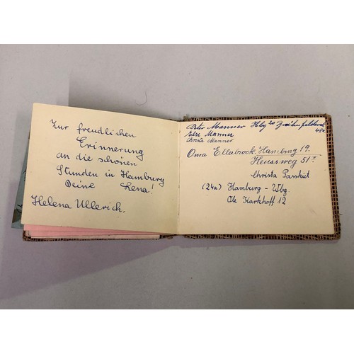 344 - 1950's autograph book